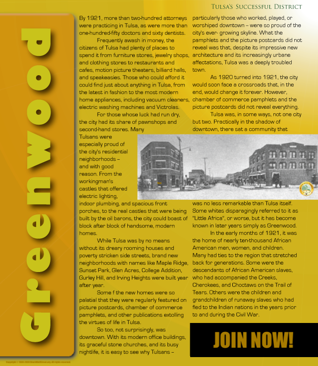 Black Wall Street USA History